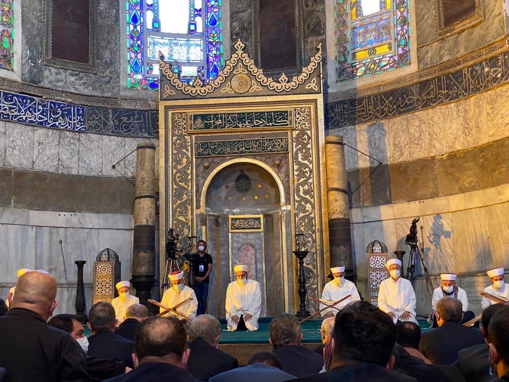 Berat Albayrak'tan, Ayasofya paylaşımı