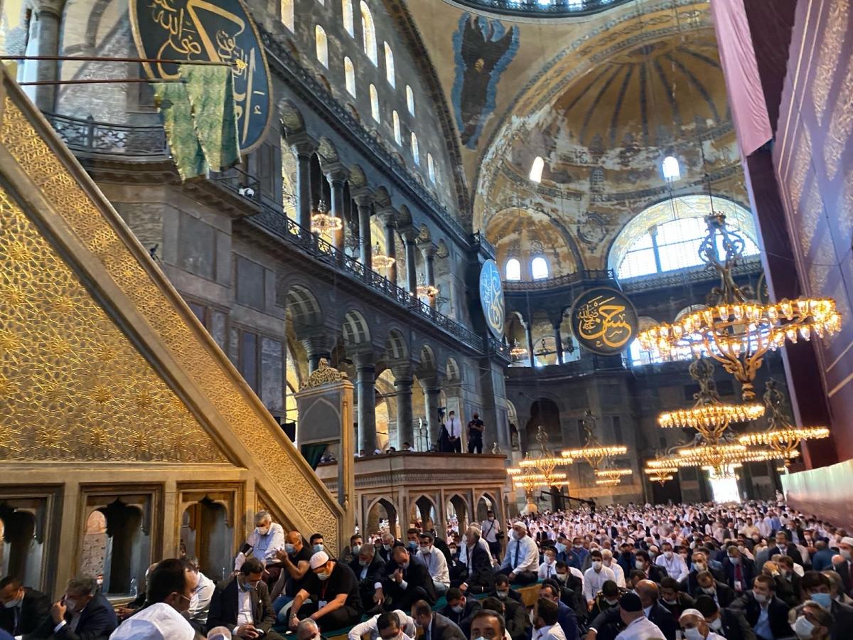 Berat Albayrak'tan, Ayasofya paylaşımı