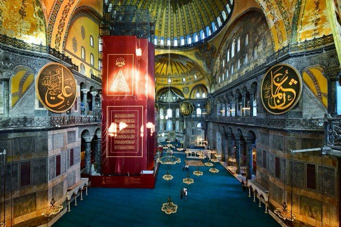 Ayasofya'nın son hali