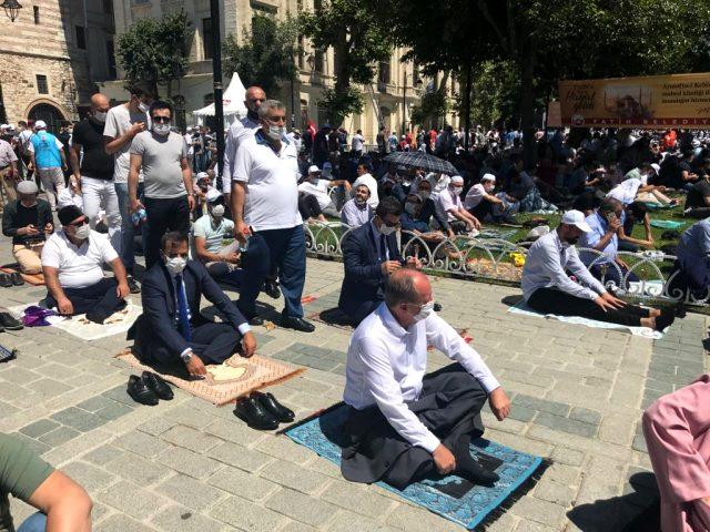 Muharrem İnce, Ayasofya Camii'nde