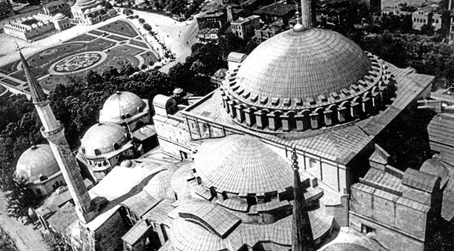 Ayasofya'nın tarihi fotoğrafları