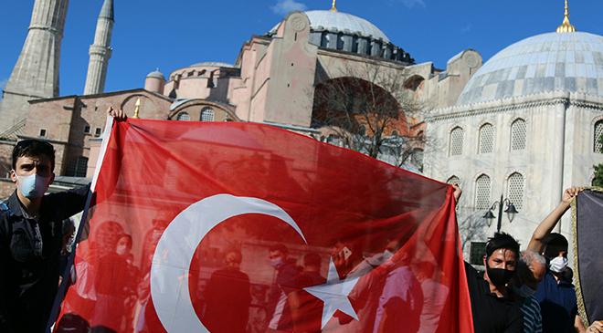 Ayasofya'nın tarihi fotoğrafları