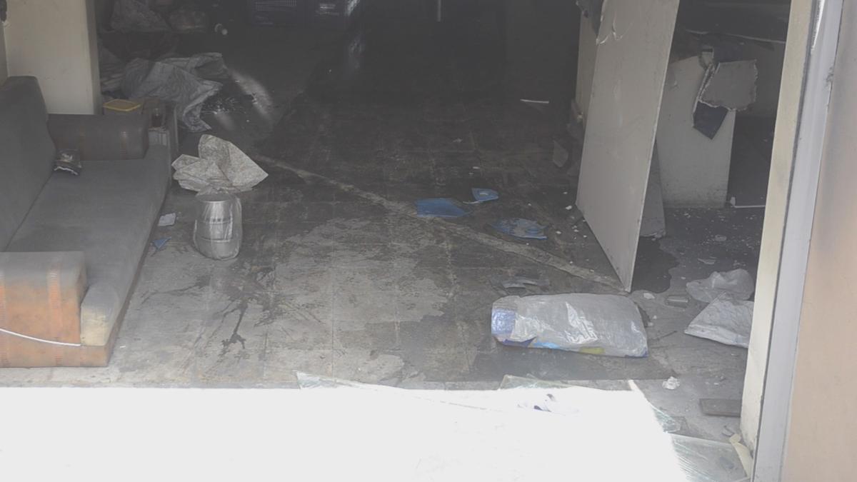 Arnavutköy’deki atölyenin havalandırması patladı