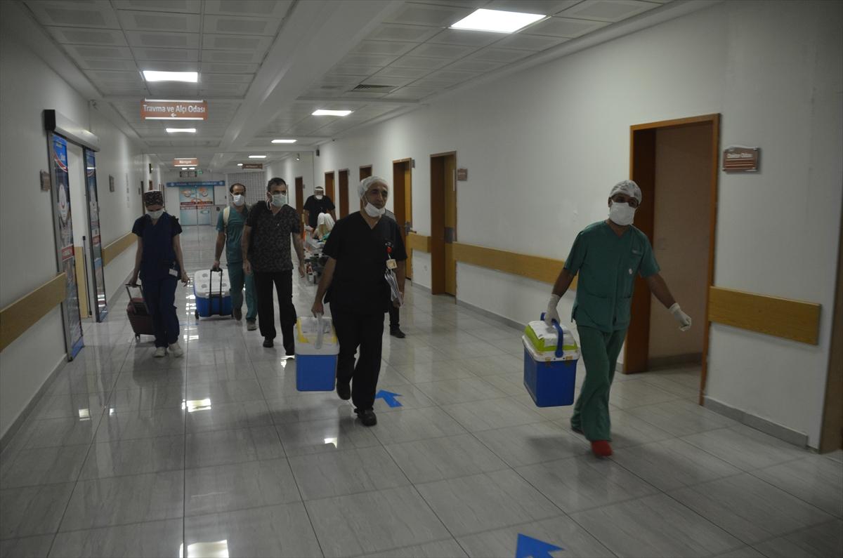 Kahramanmaraş'ta bir kadının organları 3 kişiye umut oldu