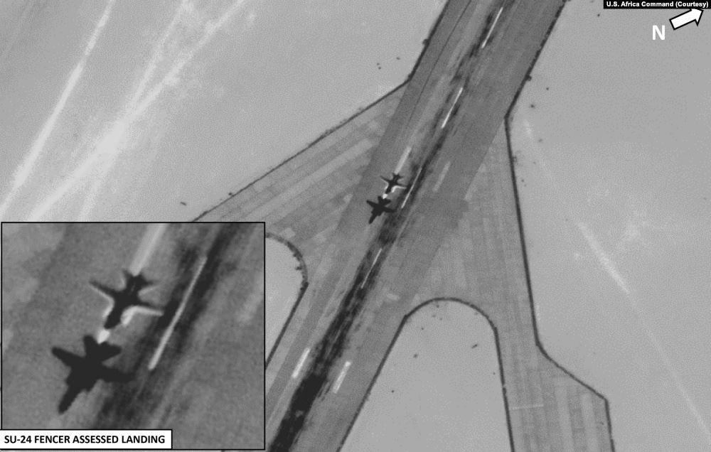 ABD Libya'da konumlandırılan Rus ekipmanlarını paylaştı