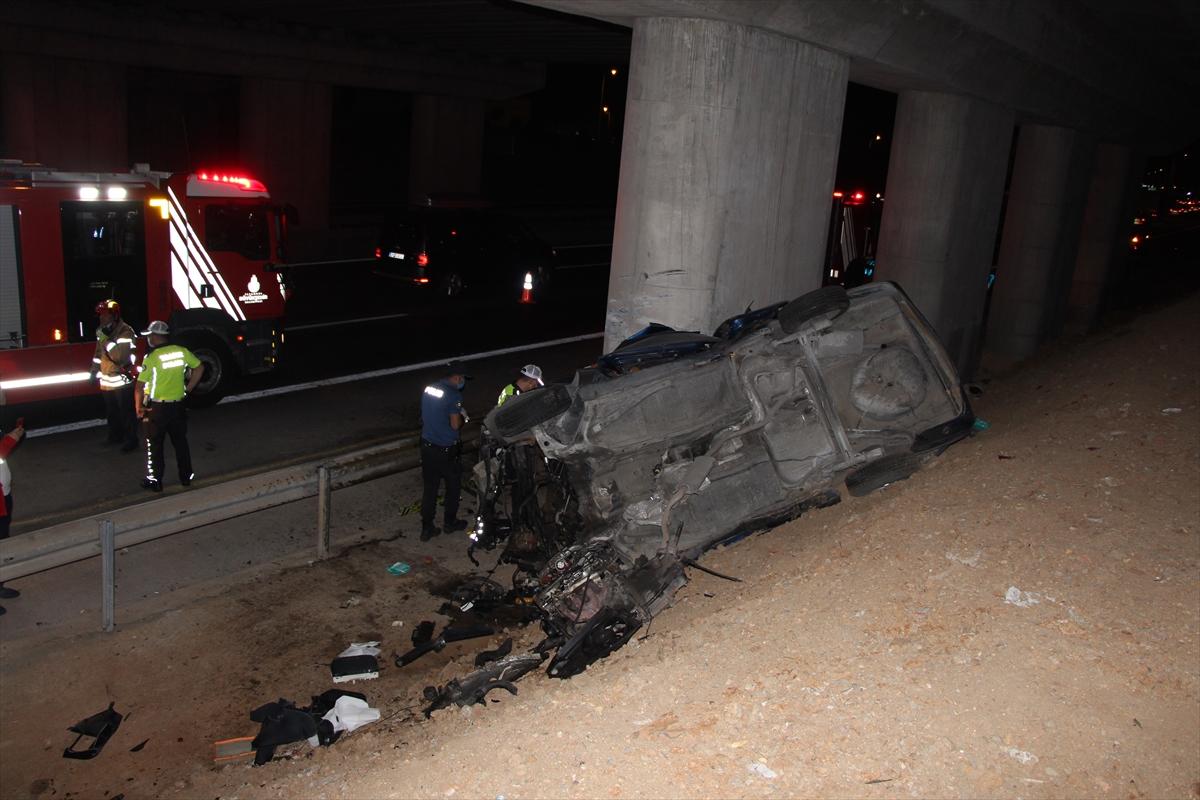 Sancaktepe'de kaza: 1 ölü 6 yaralı