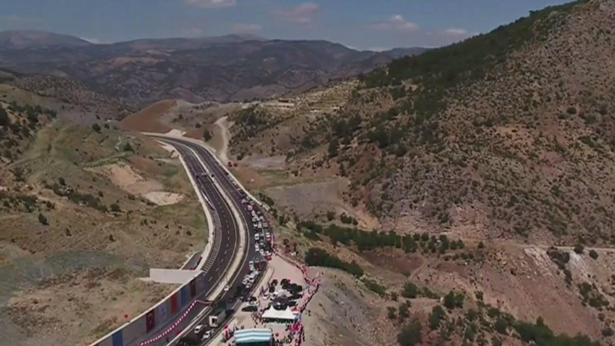 Amasya Çevre Yolu açılışını Erdoğan yaptı