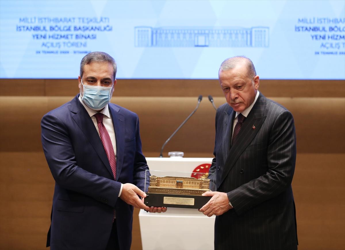 Erdoğan, MİT'in yeni binasının açılışında konuştu