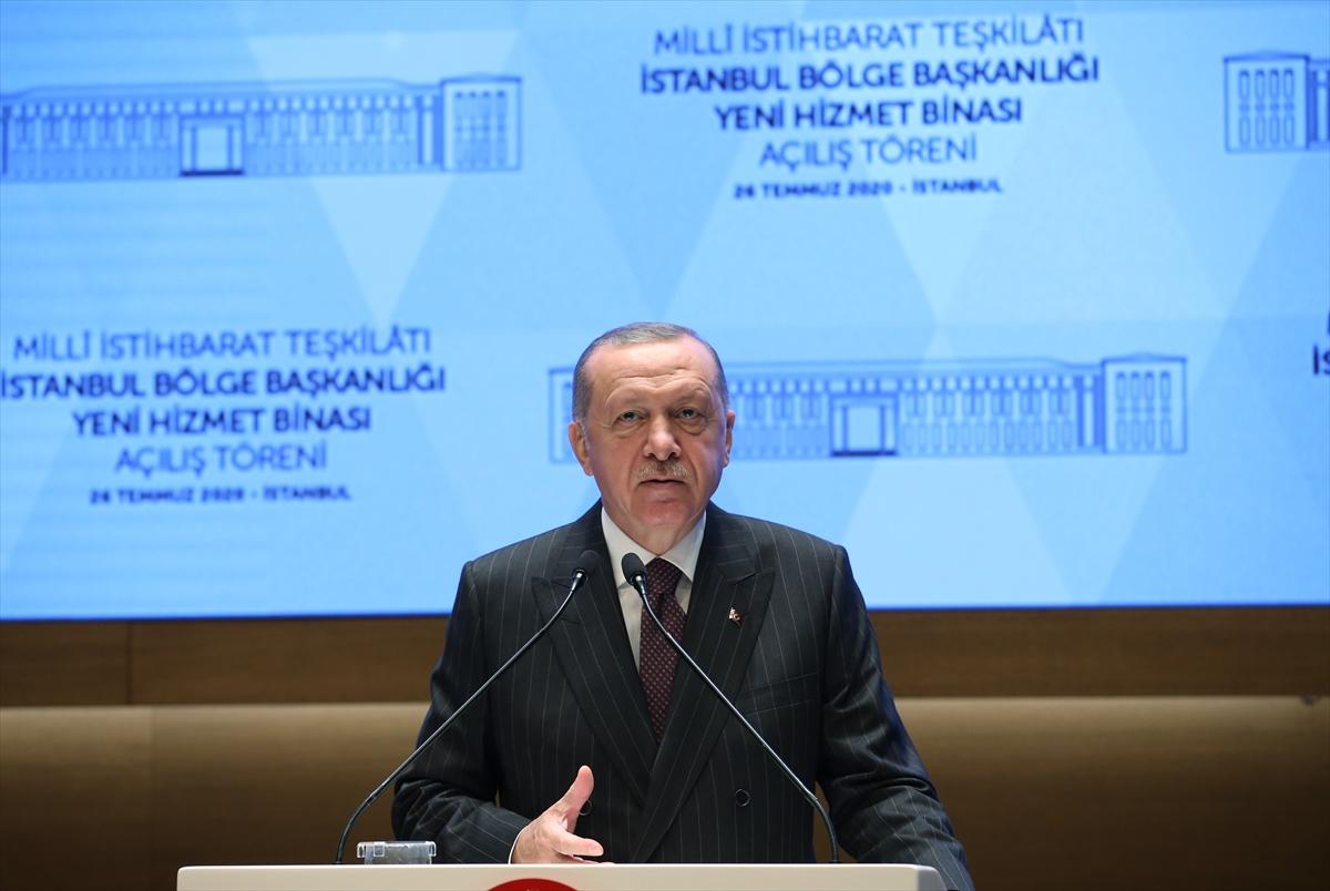 Erdoğan, MİT'in yeni binasının açılışında konuştu