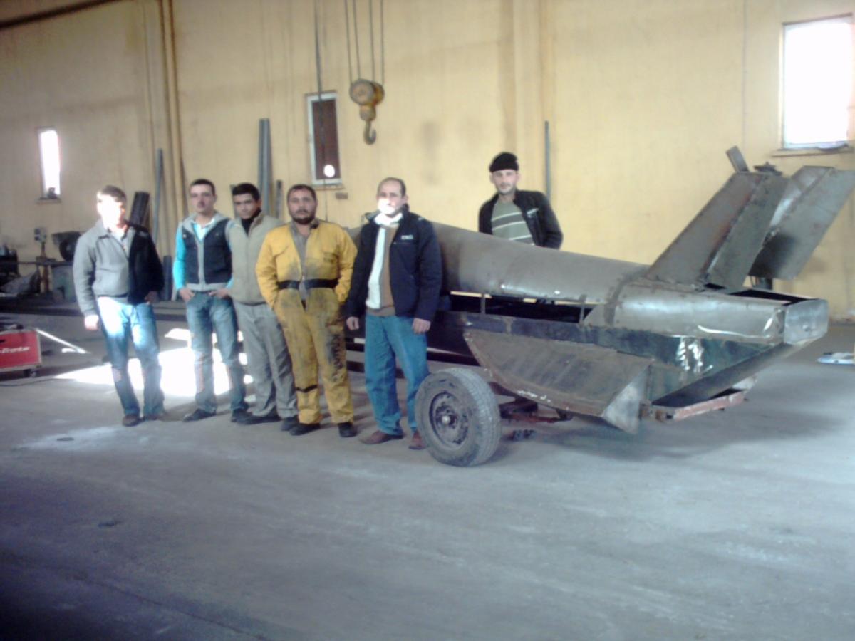 Kayseri'de, yüksek hızlı deniz aracı için füze ihbarı