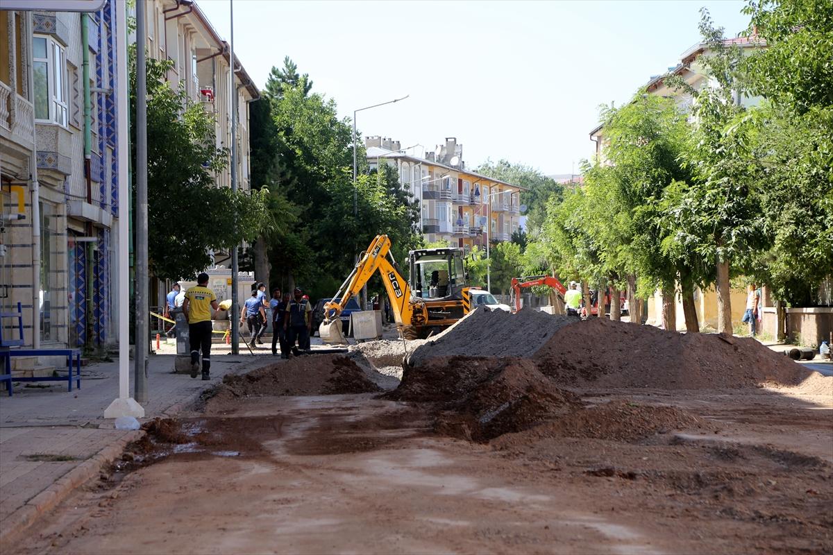 Sivas'ta doğalgaz borusu patladı