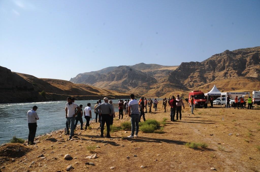 Dicle Nehri'ne giren adam akıntıya kapılıp kayboldu