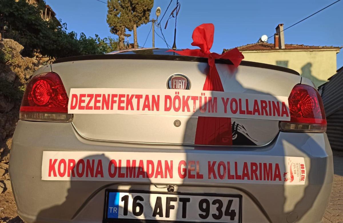 Bursalı damadın gelin arabası yazısı