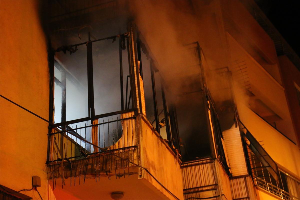 Aydın'da cezaevinden izinli çıkan hükümlü, evini yaktı