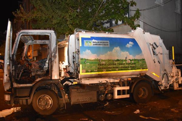 Diyarbakır'da temizlik aracını yakanlara halk tepkili