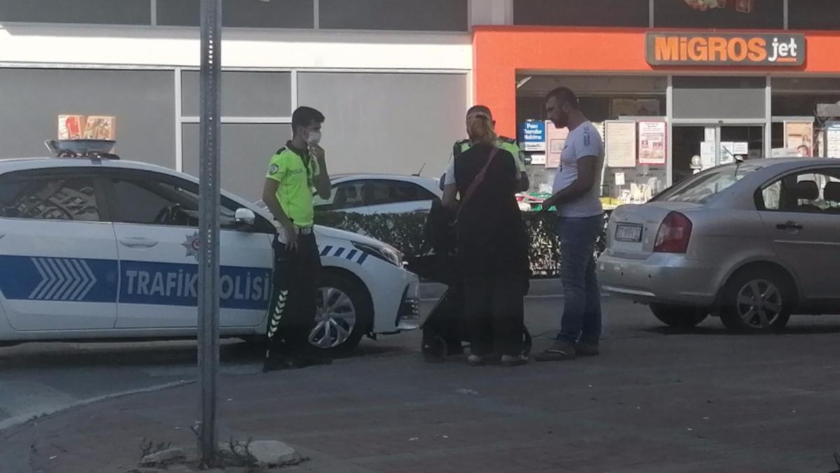 Antalya'da bebekle dilencilik yapanlara suçüstü