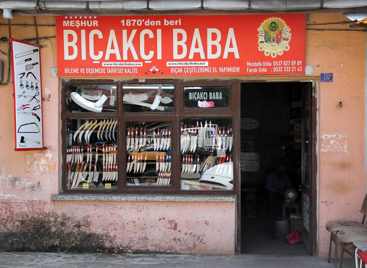 Sakaryalı bıçak ustası, 70 yıldır mesleğini icra ediyor