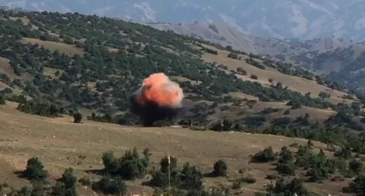 Siirt'te PKK'lı teröristlerin hain tuzağı imha edildi