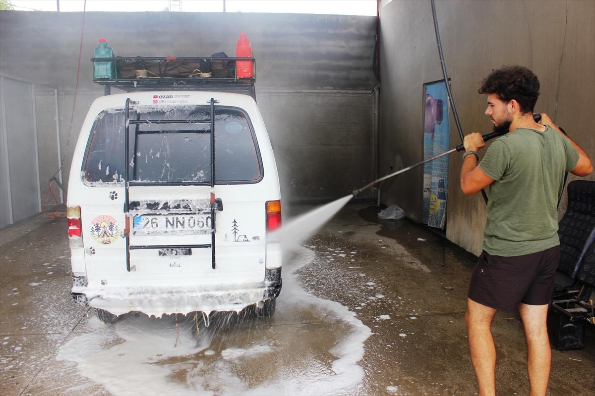 Osmaniyeli genç penalvandan karavan yaptı