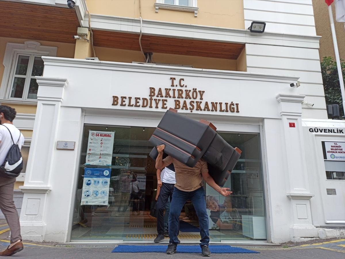 Bakırköy Belediyesi'ne haciz geldi