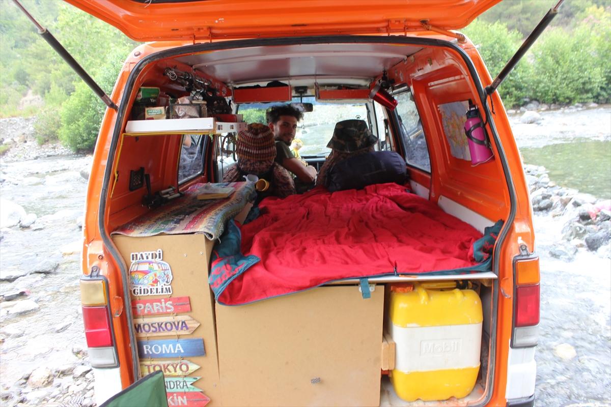 Osmaniyeli genç penalvandan karavan yaptı