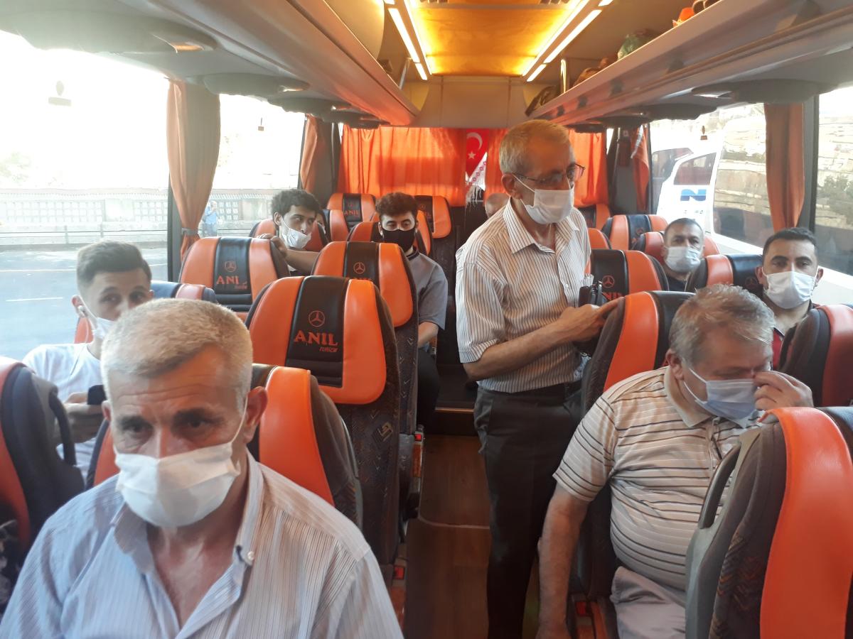 İstanbul'da bayram öncesi polisten otogar denetimi