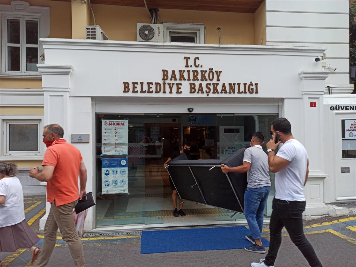 Bakırköy Belediyesi'ne haciz geldi