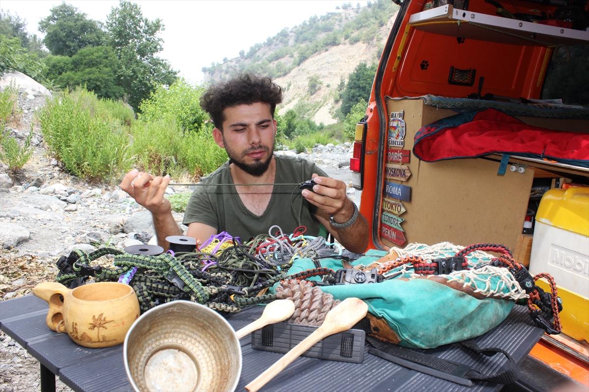 Osmaniyeli genç penalvandan karavan yaptı