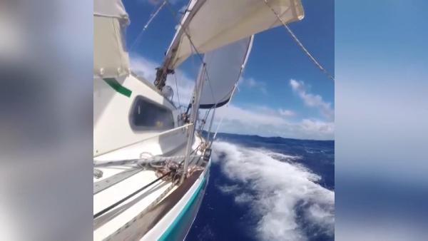 Tekneyle 82 günde Portekiz'den Arjantin’e gitti