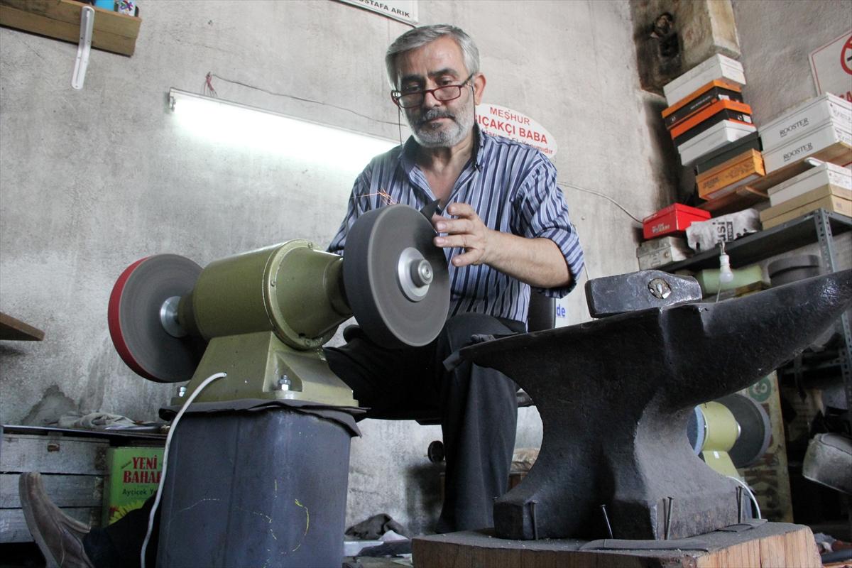 Sakaryalı bıçak ustası, 70 yıldır mesleğini icra ediyor