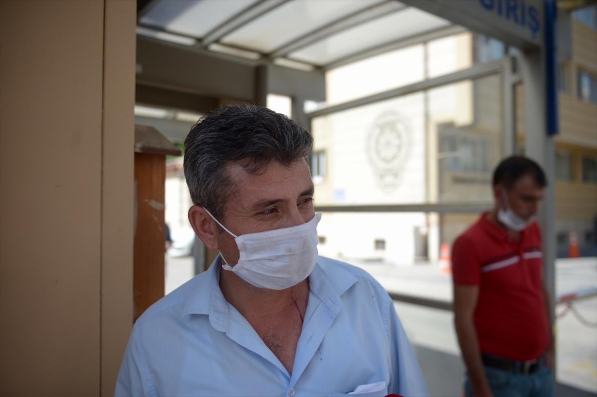 Eskişehir'de halk otobüsü şoförü satırlı saldırıya uğradı