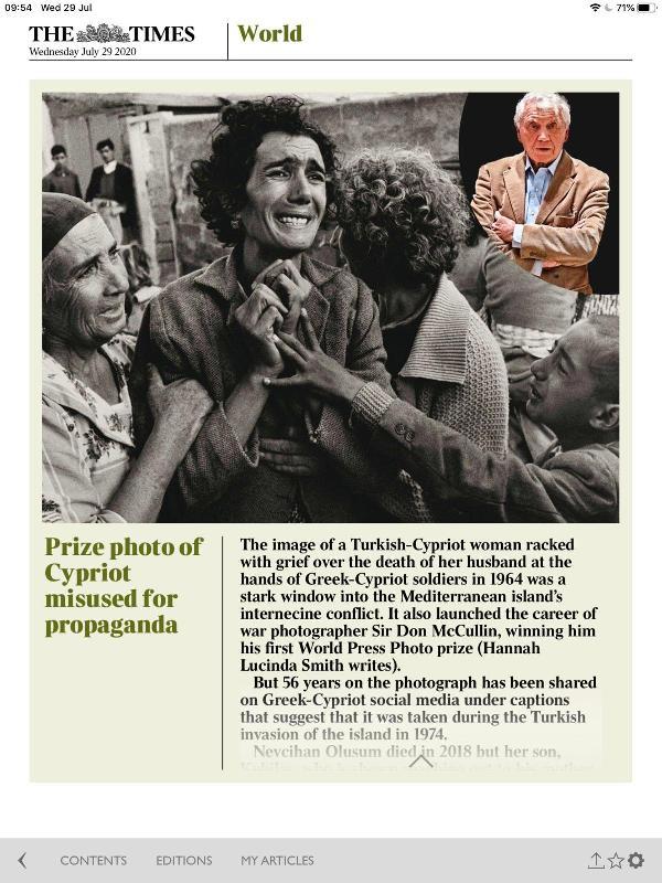 The Times, Rumların yalanını sayfalarına taşıdı