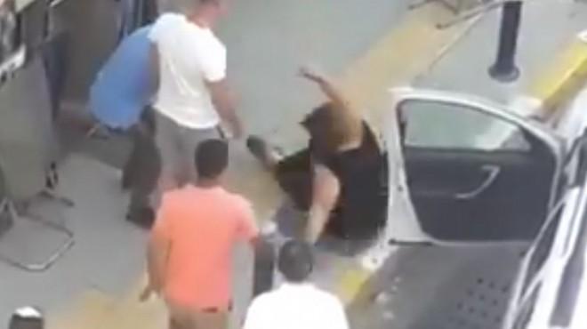 İzmir'de park yeri yüzünden kadına şiddet uyguladı