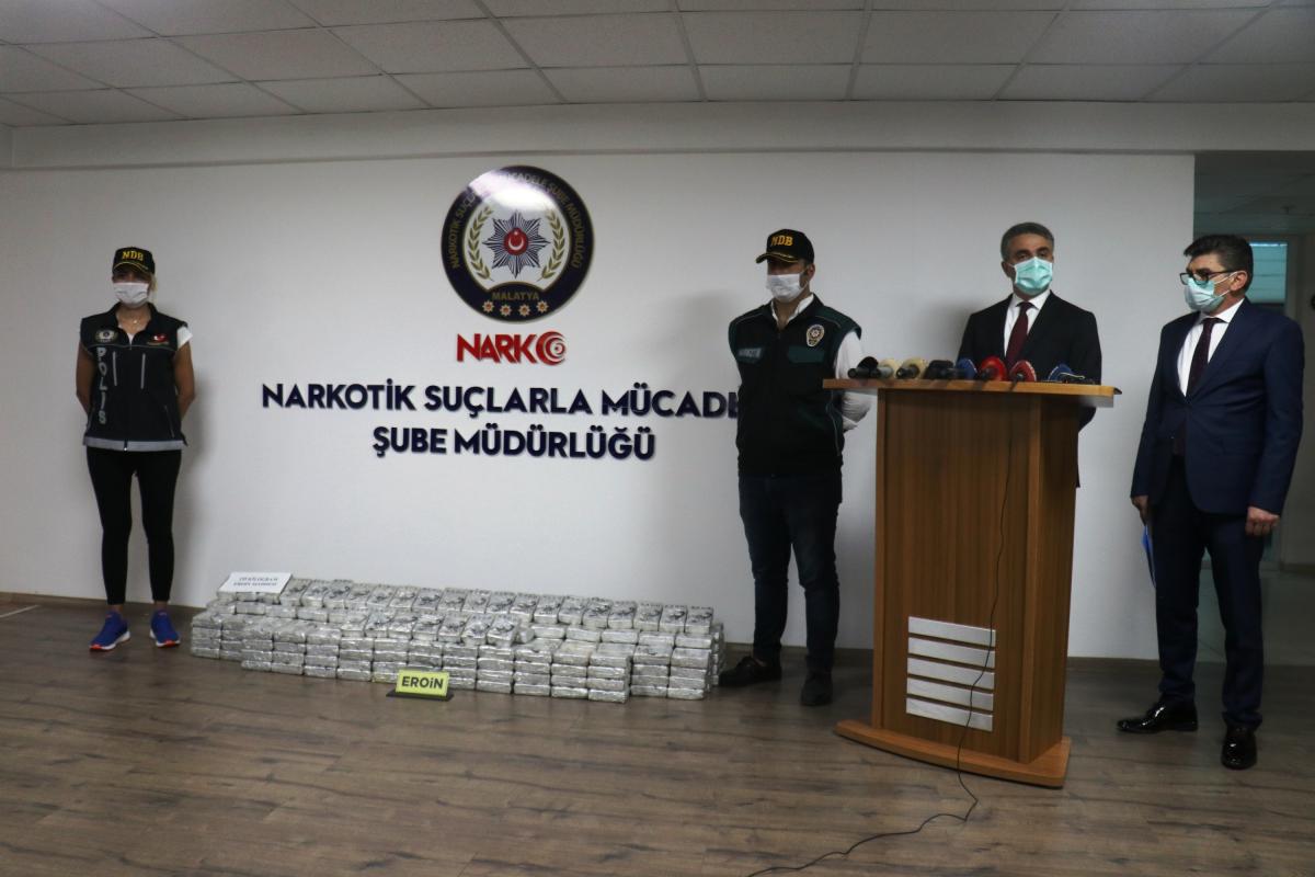 Malatya’da zehir tacirlerine ağır darbe