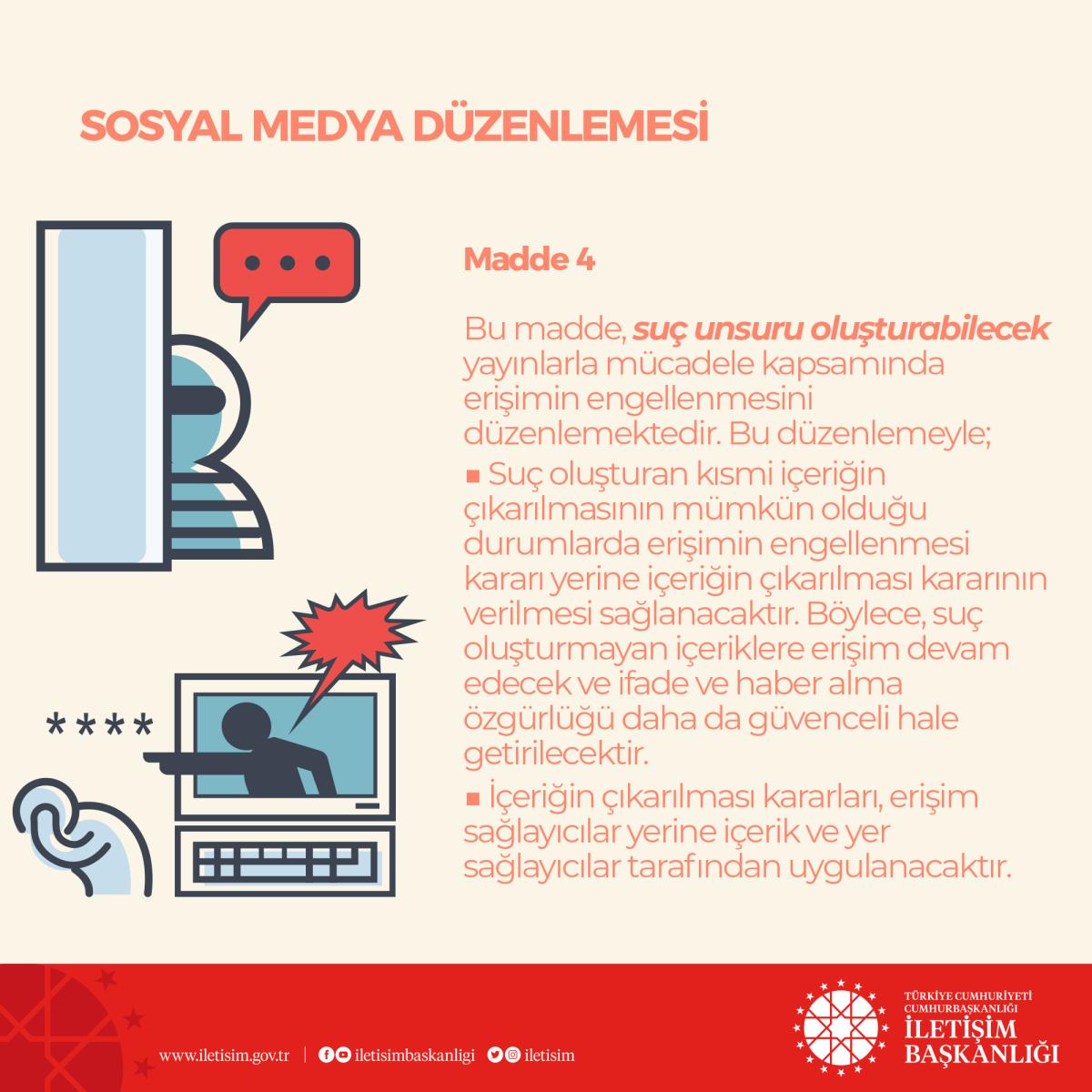 İletişim Başkanlığı, sosyal medya düzenlemesini anlattı