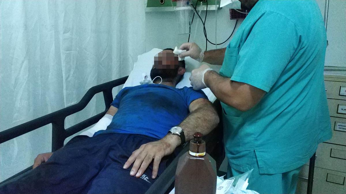 Samsun'da genç kadın kocasını bıçakla yaraladı