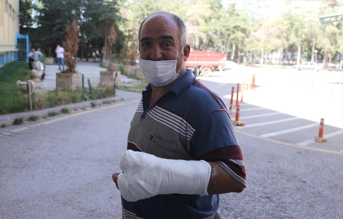 Acemi kasaplar hastanelik oldu