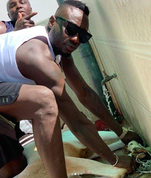 Diagne, Senegal'de kurban kesti