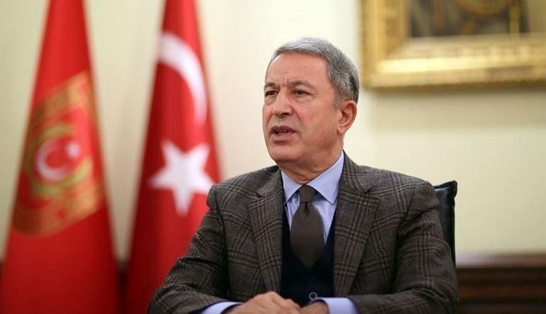 Bakan Akar: Libya'nın toprak bütünlüğünden yanayız