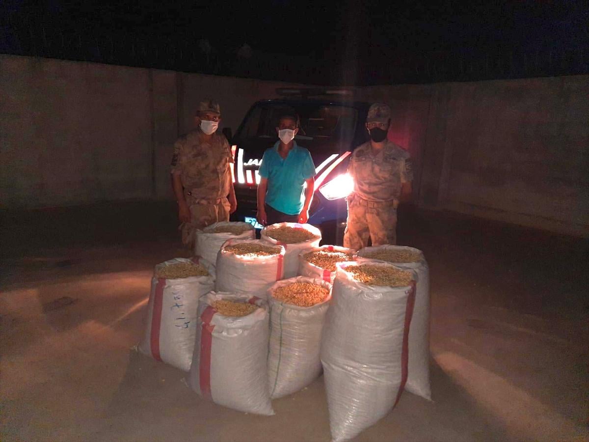 2 ton Antep fıstığı çalan şüpheliler yakalandı