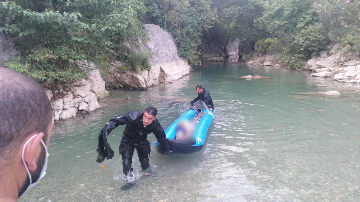 Antalya'da kanyona giren genç, hayatını kaybetti