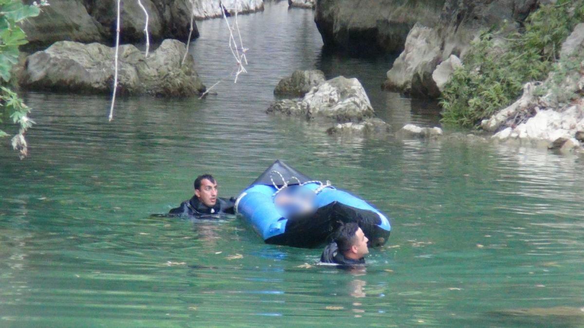 Antalya'da kanyona giren genç, hayatını kaybetti