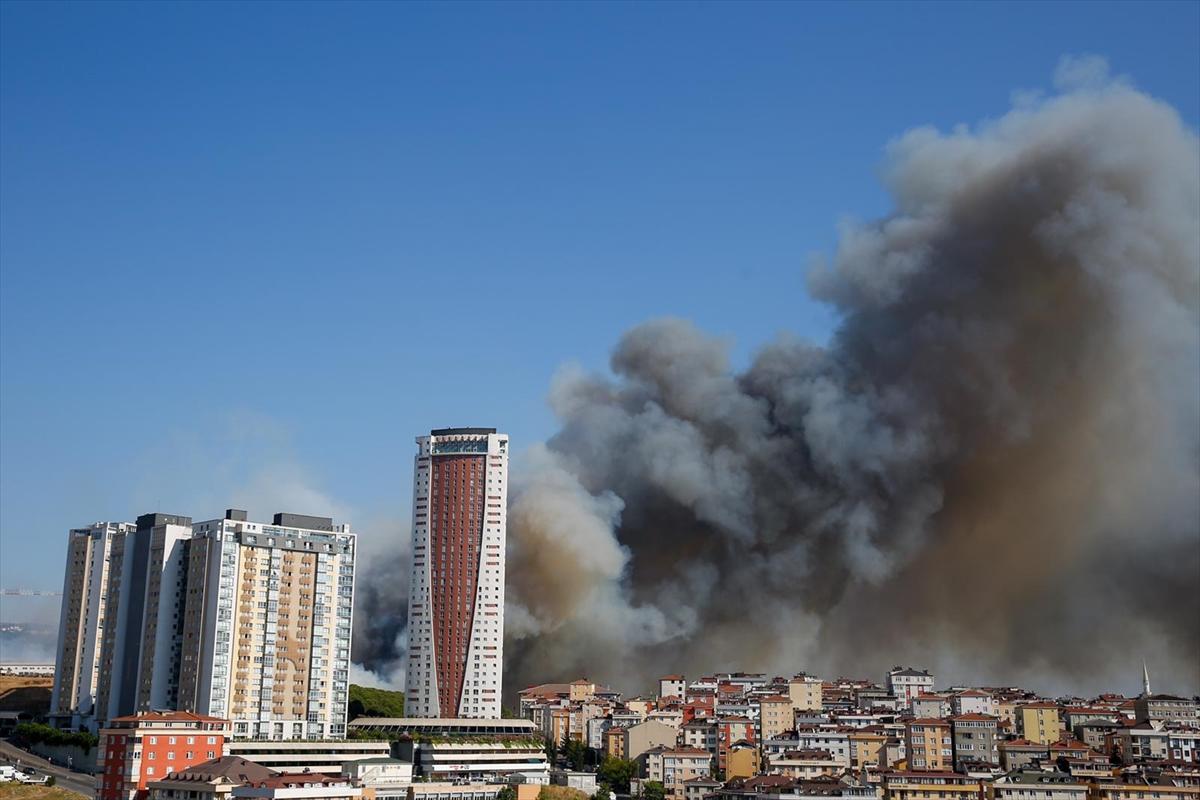 MSB'den Maltepe'deki yangınla ilgili açıklama