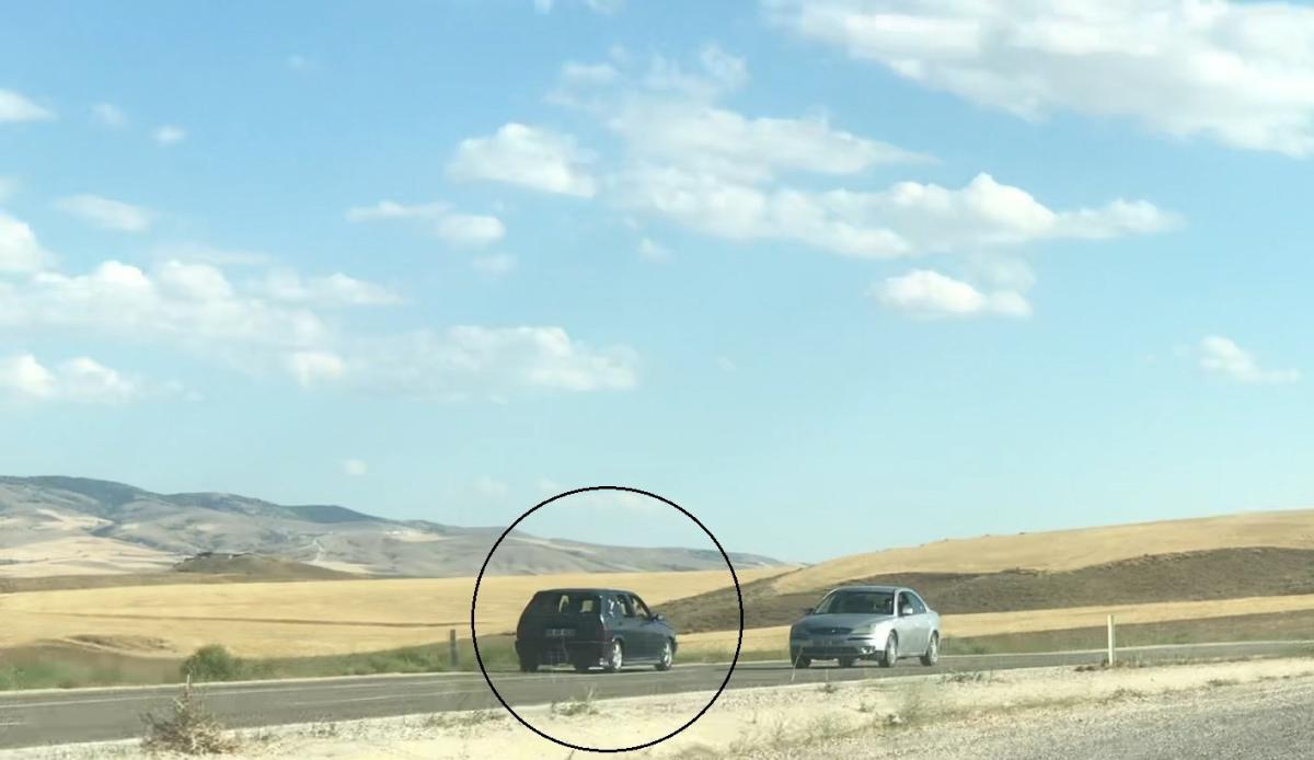 Kırıkkale’de ters yönde giden sürücü
