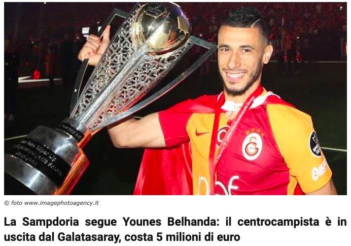 Sampdoria, Belhanda ile ilgileniyor