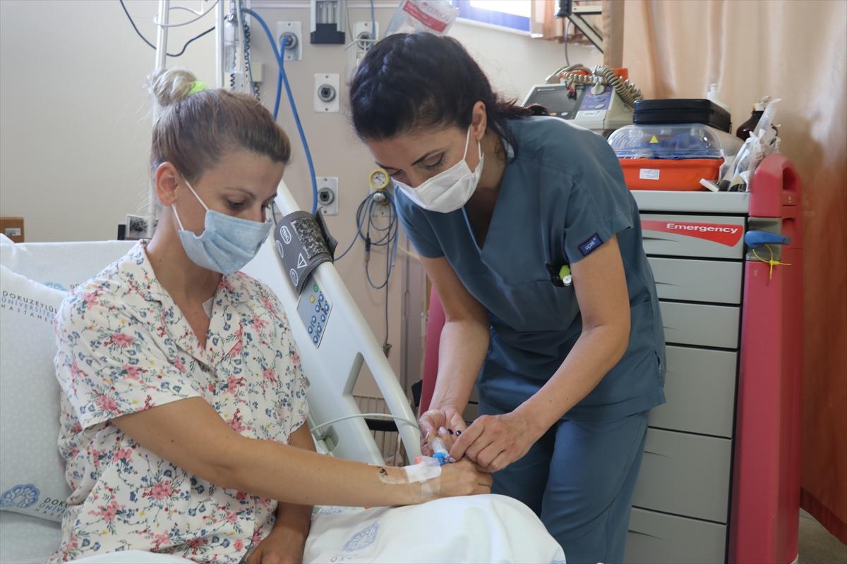 İzmir'de kalbi 127 kez duran hasta, hayata tutundu