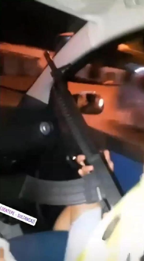 Sultangazi'de pompalı tüfekle havaya ateş açtı