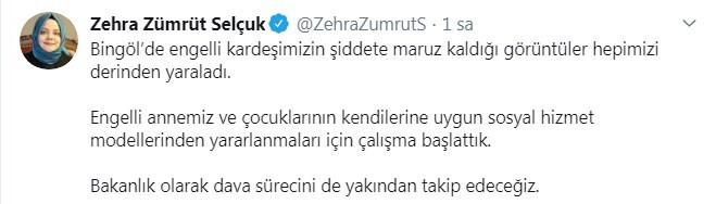 Bingöl'de görme engelli eşini darbetti