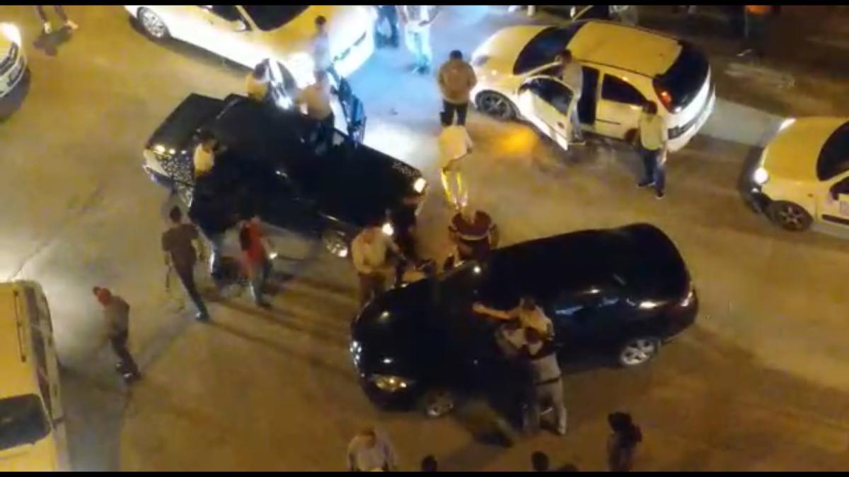 Çorum'da yol vermeme meselesi yüzünden kavga çıktı