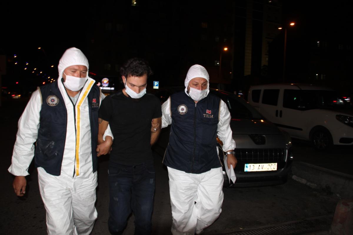 Kayseri'de terör operasyonu: 9 gözaltı